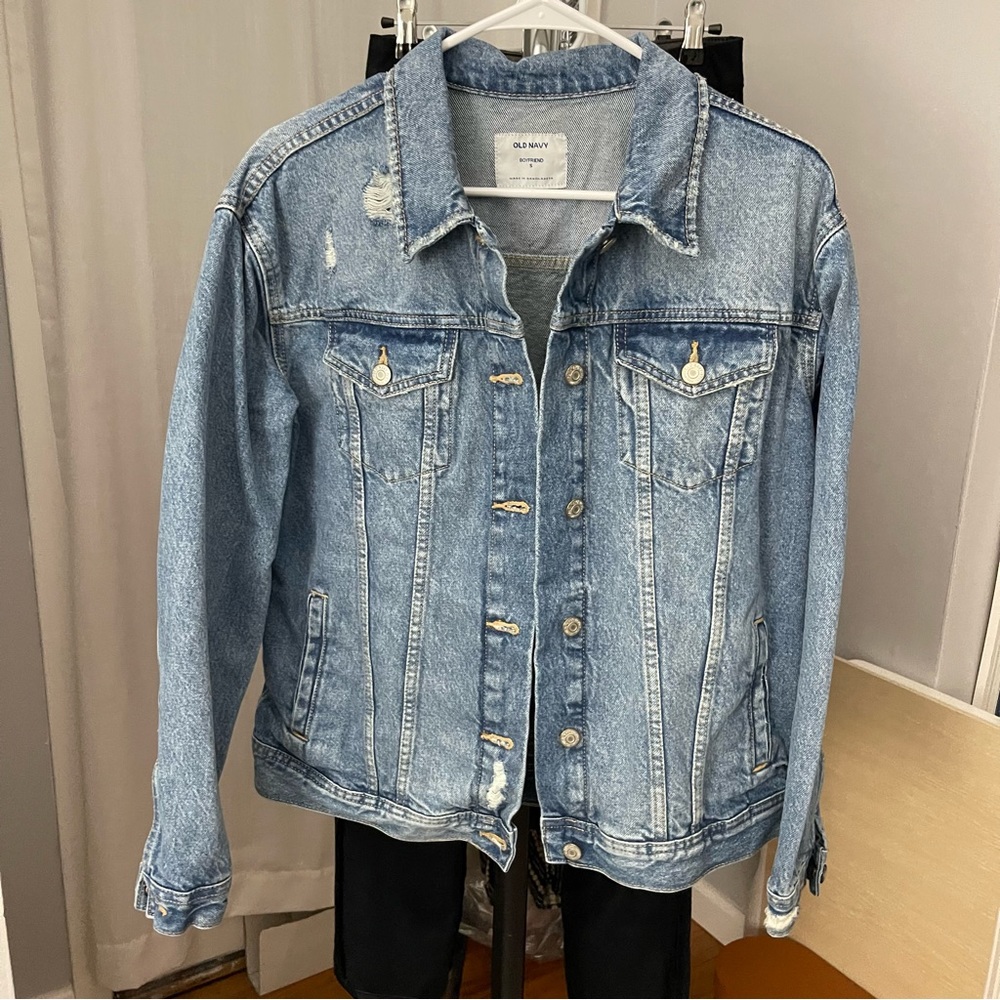 NWOT - Old Navy Boyfriend Denim Jacket